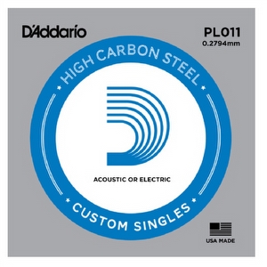 D'Addario PL011 - Steel String