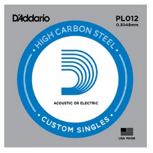 D'Addario PL012 - Steel String