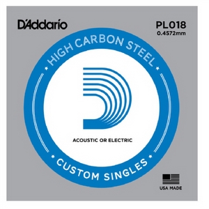 D'Addario PL018 - Stahlsaite