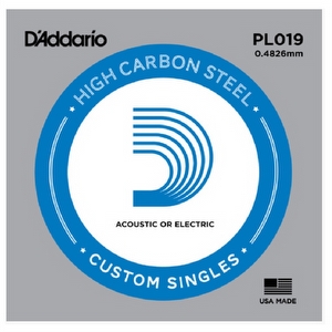 D'Addario PL019 - Stahlsaite