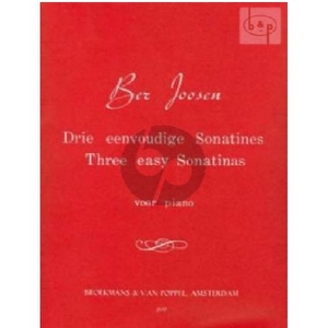 Drie Eenvoudige Sonatines/Three Easy Sonatinas