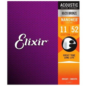 Elixir 11027 Bronze-Saiten .011