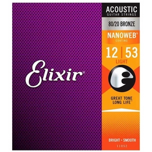 Elixir 11052 Bronze Snaren - Westernsnaren