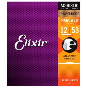 Elixir 16052 Saiten für Westerngitarre .012