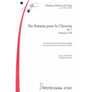 Furore 4340 Six Sonatas Pour Le Clevecin