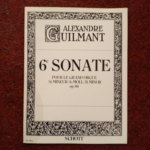 Guilmant, Sonate 6