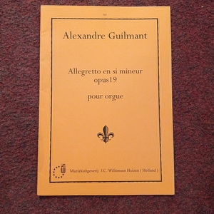 Guilmant Allegretto Op.19 Orgel