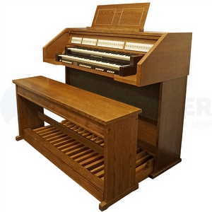 Johannus Opus 20 Used Organ - Dark Oak 