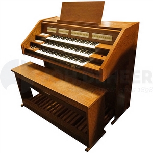 Johannus Presto Used Organ Dark Oak