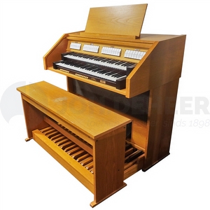 Johannus Wesley W27 Used Organ Light Oak