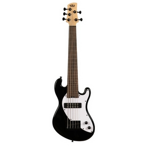 Kala UBASS-SB5-BK-FL - 5-String Jet Black Fretless