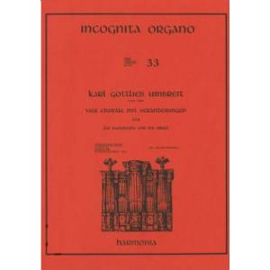 Karl Gottlieb Umbreit - 33 Incognita Organo HU3713