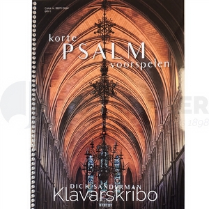 Klavar- Korte Psalmvoorspelen Dick Sanderman