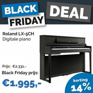 Roland LX-5CH Digitale Piano - Charcoal Black