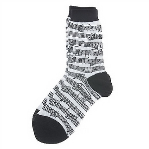 Socks - Sheet music black and white AIMG10004