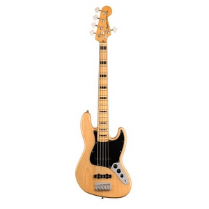 Squier Classic Vibe '70s Jazz Bass 5 snaar - Natural Squier Classic Vibe '70s Jazz Bass 5 snaar - Natural