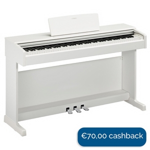 Yamaha YDP-145WH Digital Piano - White