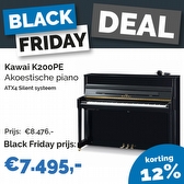 Kawai K-200 PE ATX4 Silent Piano 