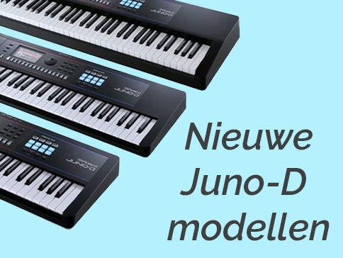 Roland lanceert nieuwe synthesizers in de Juno D-serie