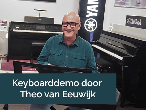 Theo van Eeuwijk geeft demo: Yamaha PSR-SX920 