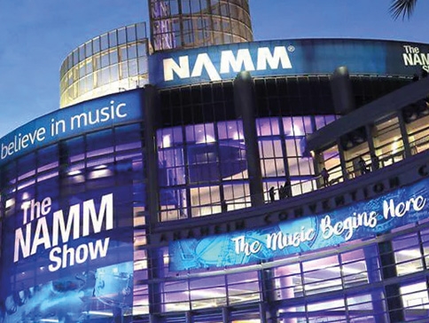 Start of the NAMM Show 2025: Thursday January 23 