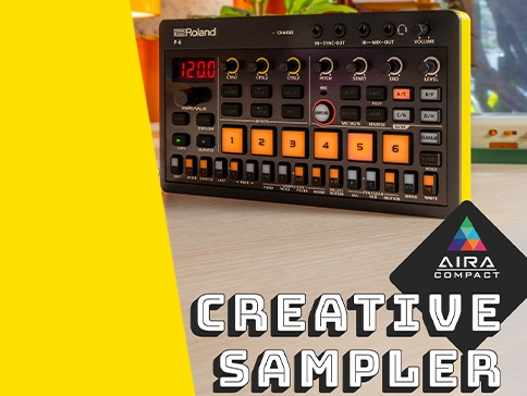 Roland Introduces New Product: The AIRA Compact Creative Sampler