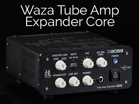 Nieuw van BOSS: Waza Tube Amp Expander Core