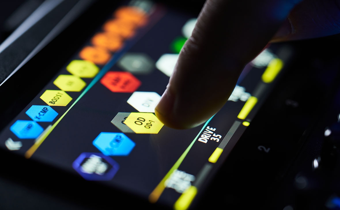 Entdecken Sie die neue Version 2.0 Touchscreen GX-100 Gitarren-Effektprozessor