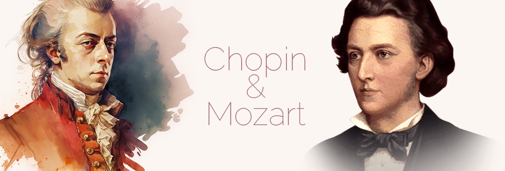 Frederic Chopin - Wolfgang Amadeus Mozart - 1030x350_banner_boven_artikel